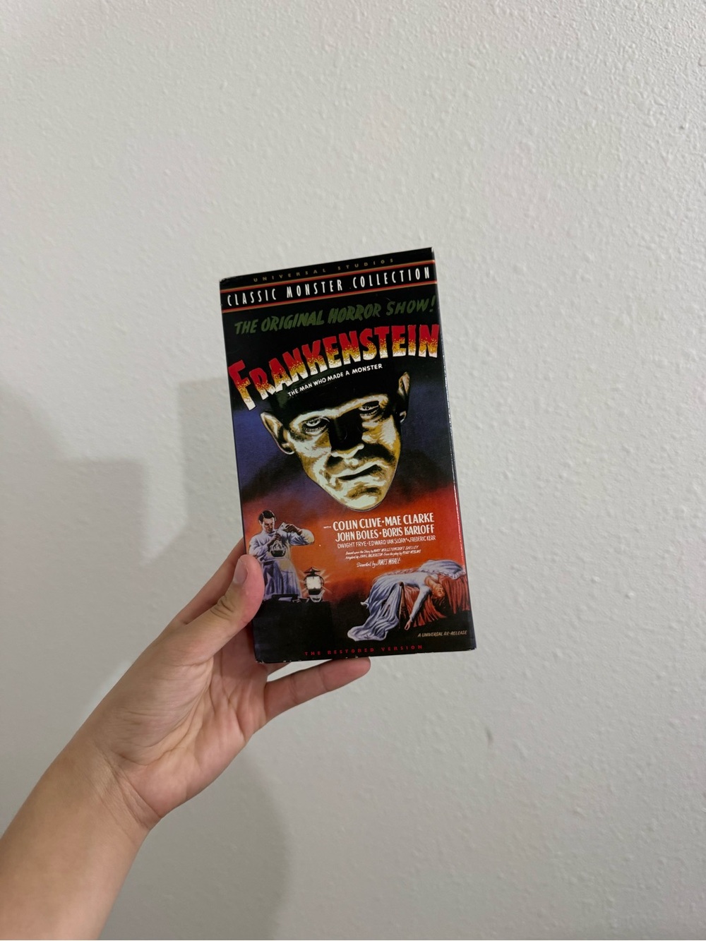 Frankenstein VHS